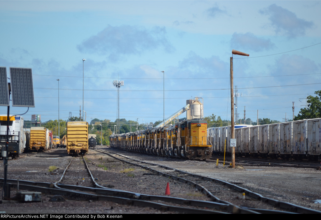 UP 4184 & Company in Storage